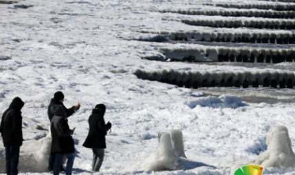 2020年德国一场意境之雪